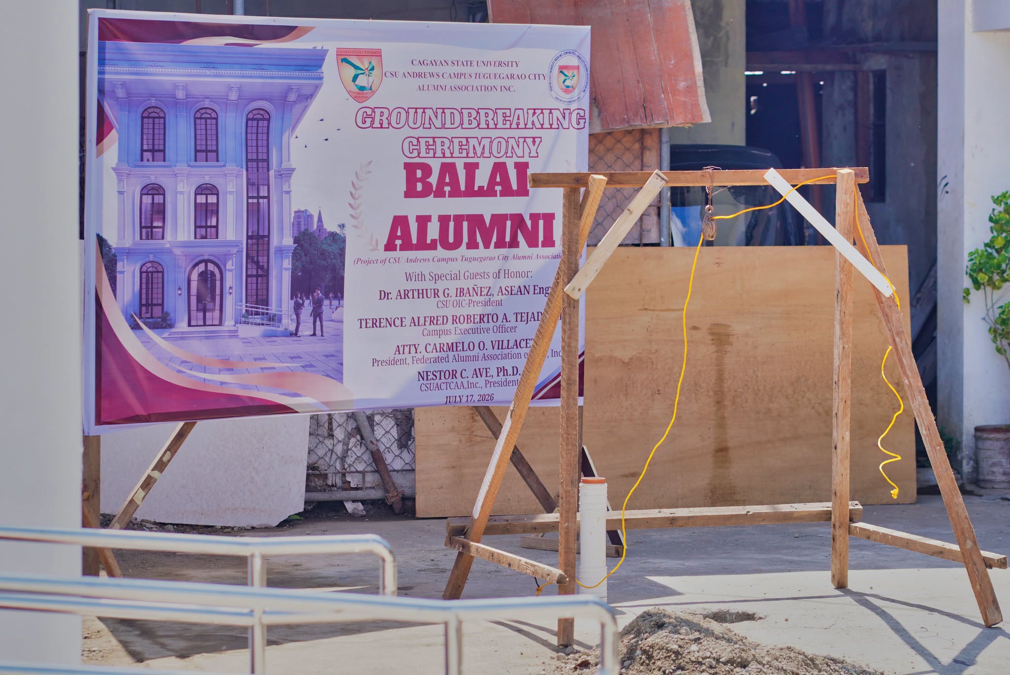 CSU ANDREWS BREAKS GROUND FOR THREE-STOREY BALAI ALUMNI BUILDING photo 7